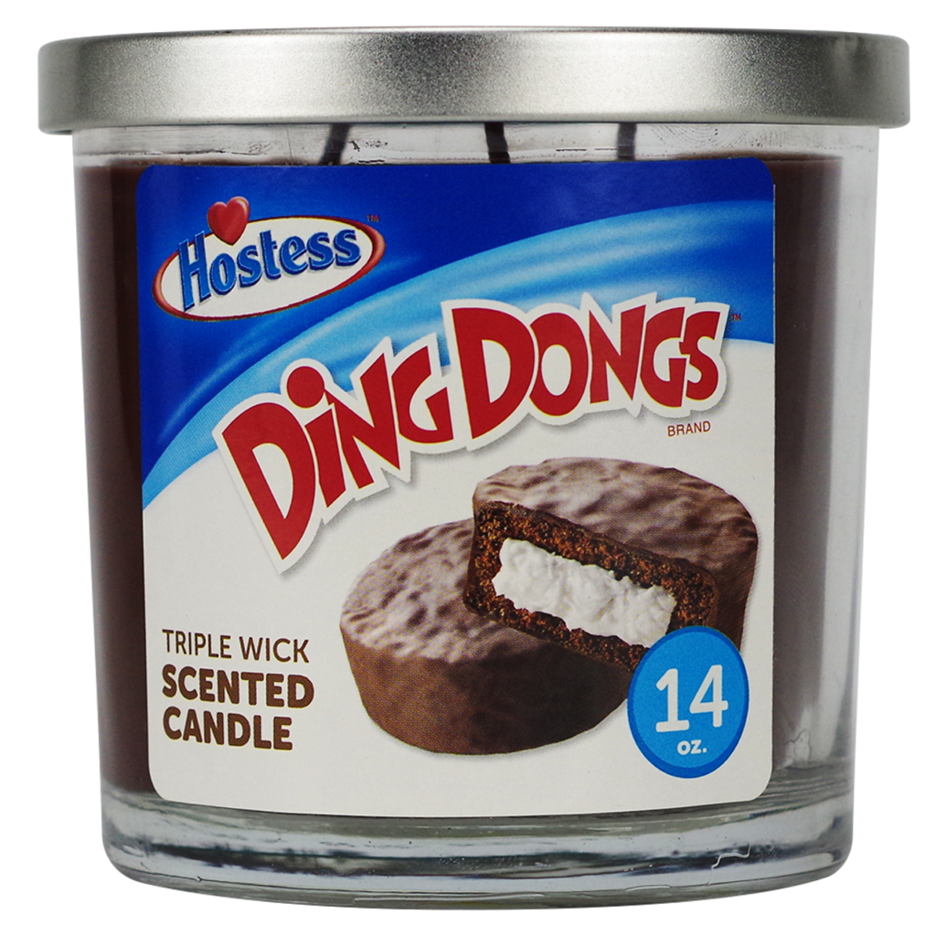 Triple Wick Scented Candle 14oz-Hostess Ding Dongs - US