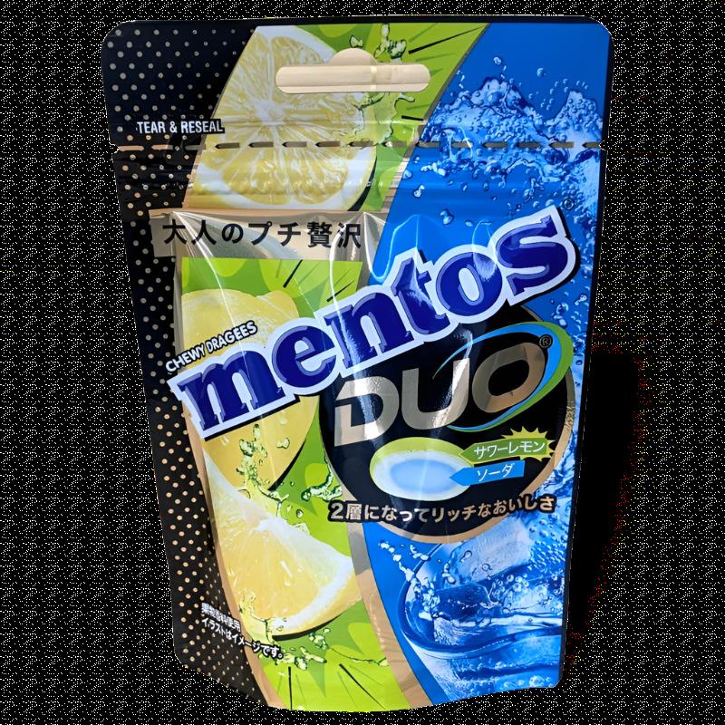 Mentos DUO - Sour Lemon and Ramune Soda - Japan