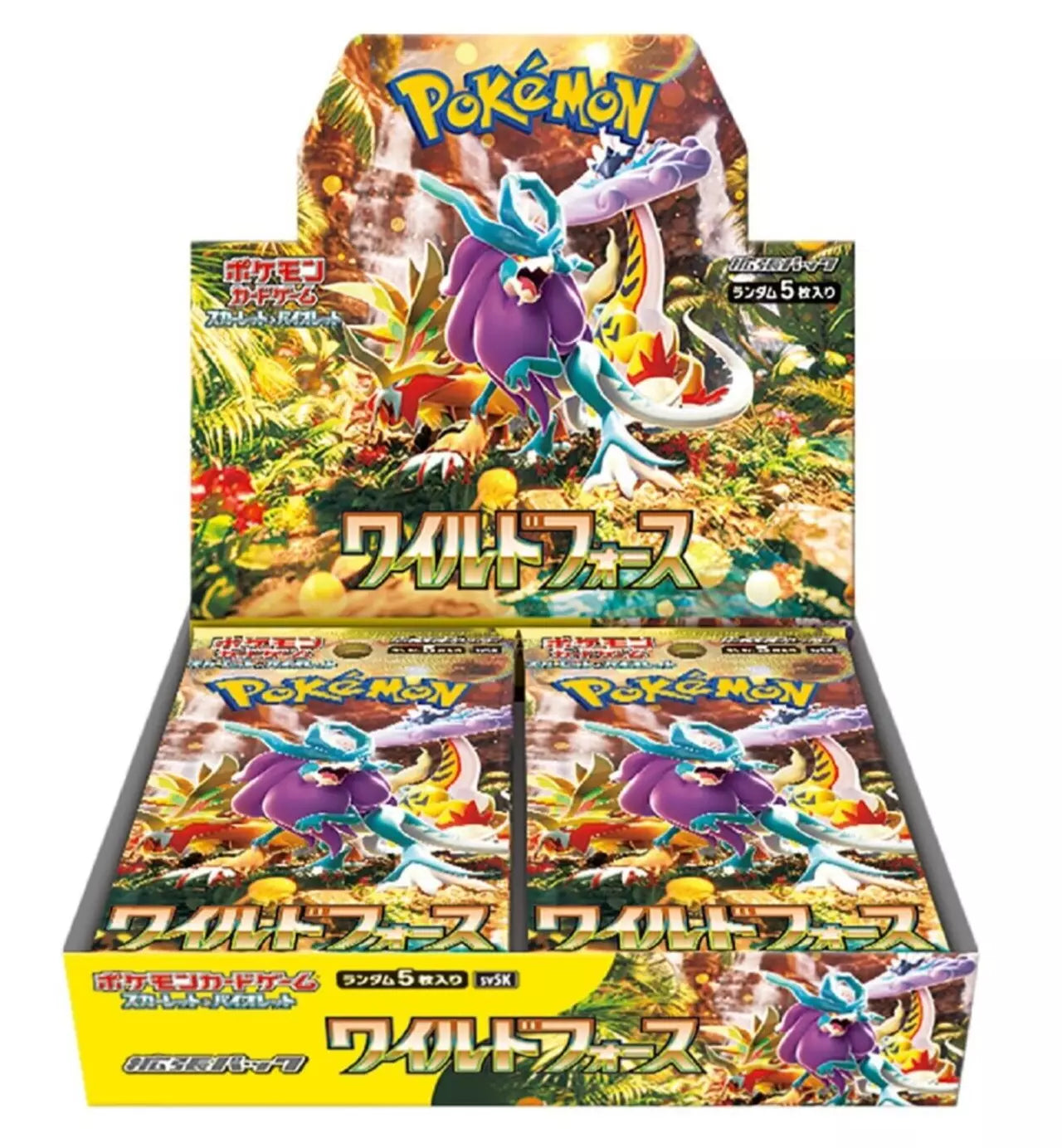 Pokémon Trading Card Game – Wild Force Expansion (Single Pack)- Japan