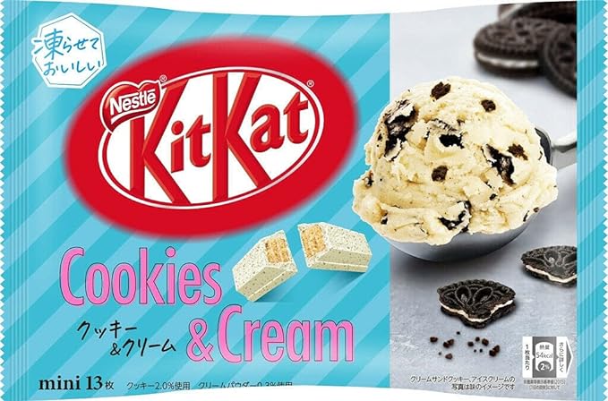 Kit Kat Cookies & Cream -Japan