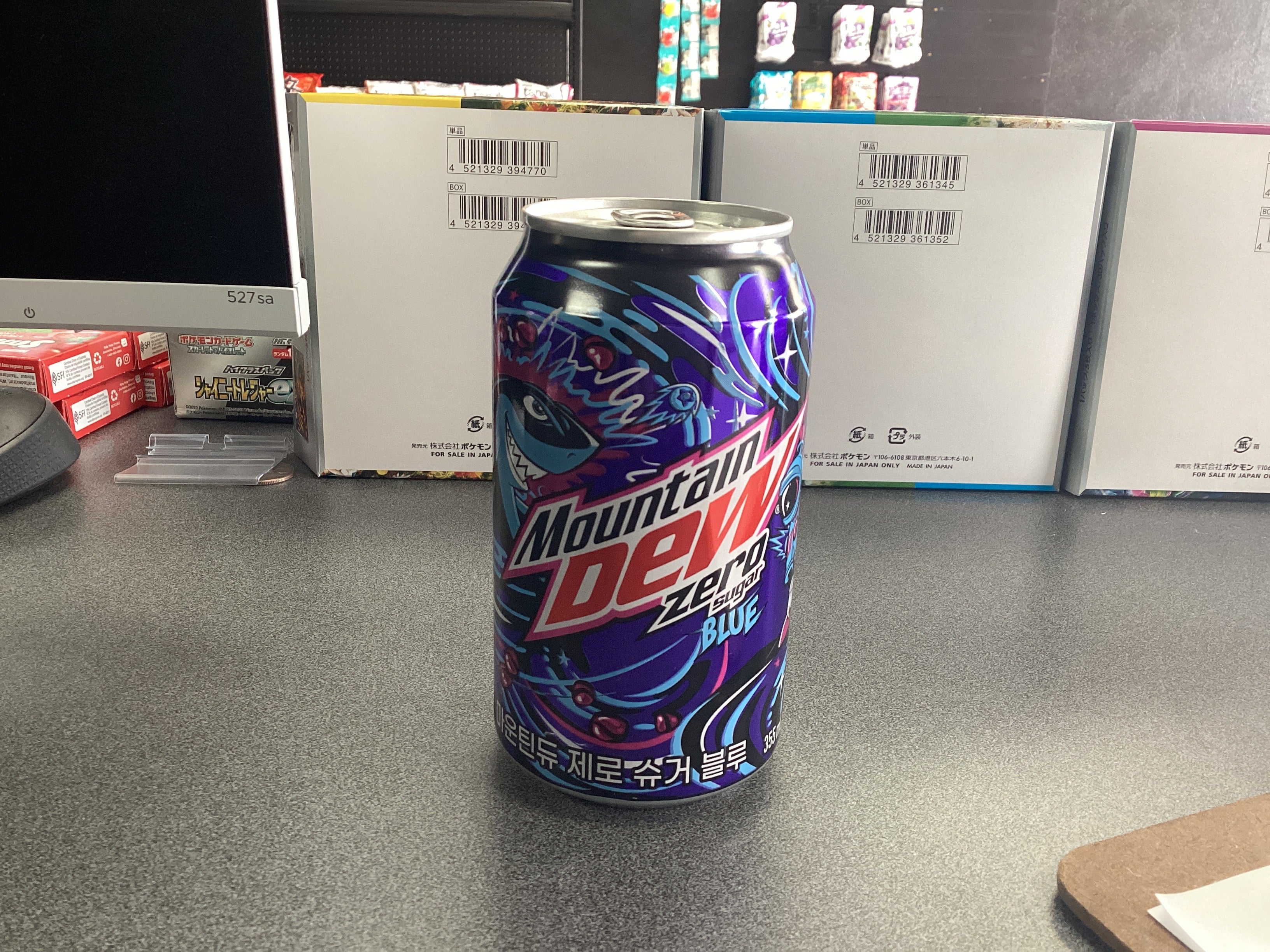 Mountain Dew Blue Zero sugar