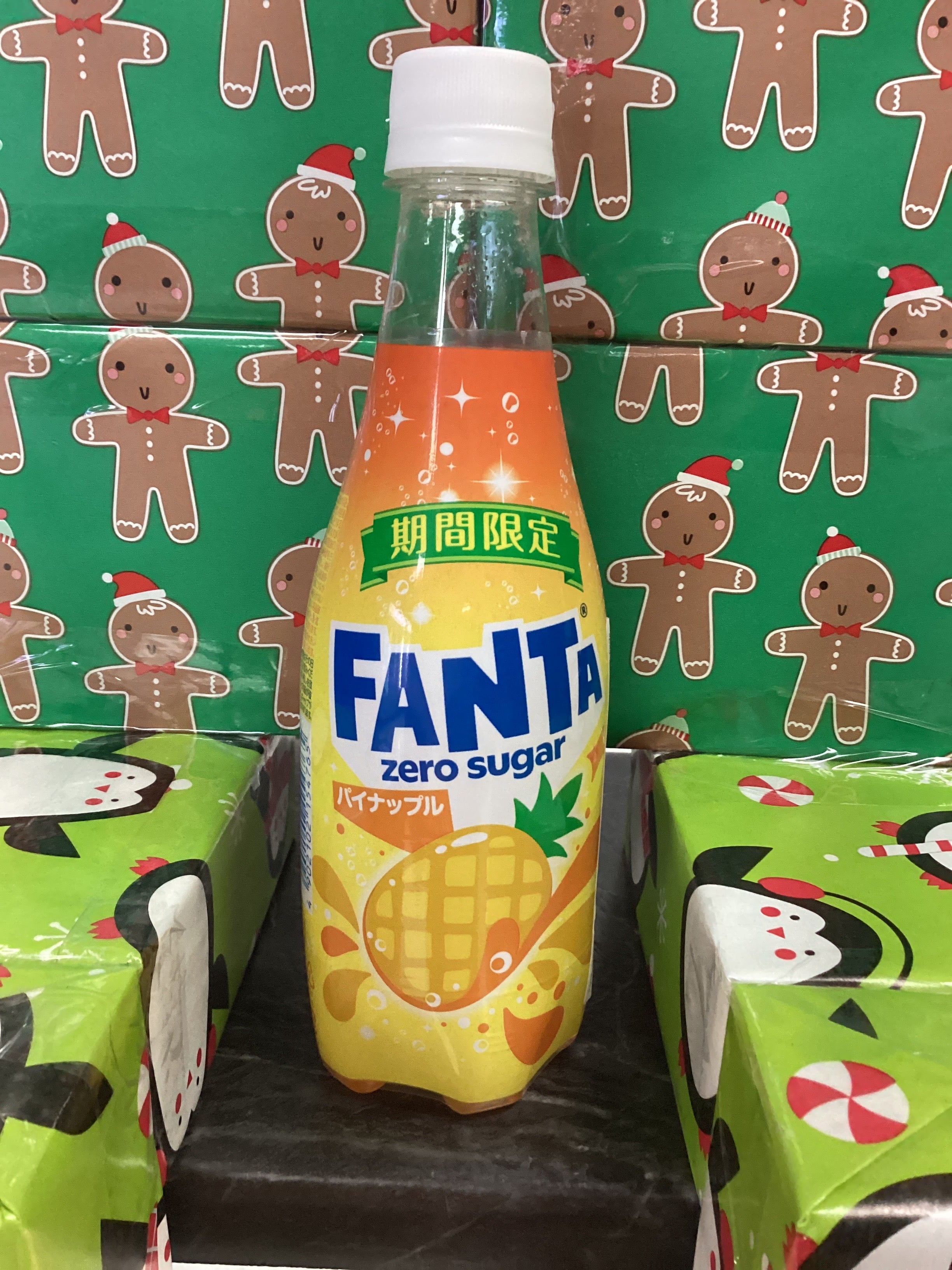 Fanta Pineapple Zero Sugar - Japan