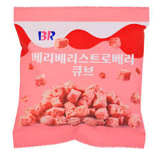 Baskin Robbins Very Berry Strawberry Cubes - Korea