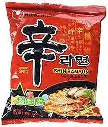 Nongshim Shin Ramyun Spicy Beef Ramen Noodle single Pack -Japan