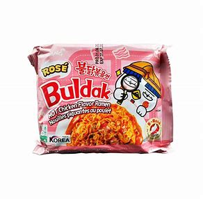 Samyang Rose Buldak Ramen Family 5PCK - Korea