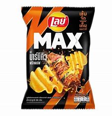 Lays Max Bbq Prik Pon Fai -Thailand