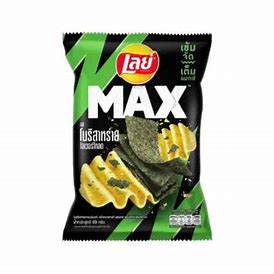 Lays Max Overload Nori Seaweed- Thailand