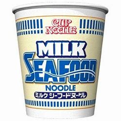 Nissin Cup Noodle Milk Seafood - Japan