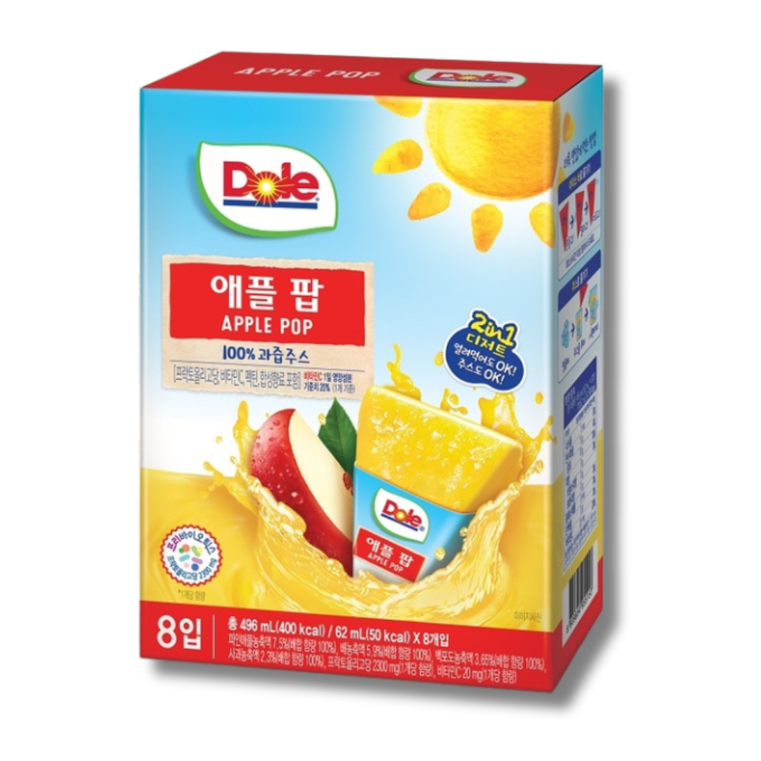 Dole Ice Pop Apple Single Pop - Korea