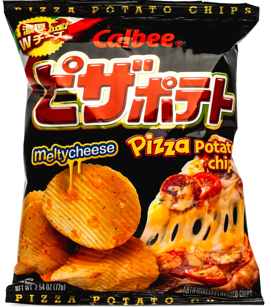 Calbee Pizza - Japan