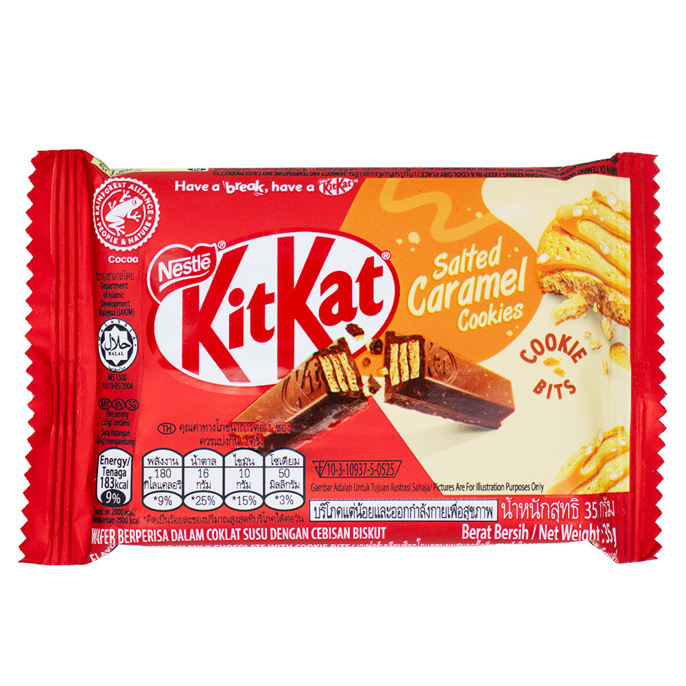 Kit Kat 4F Salted Carmel Cookies - Japan