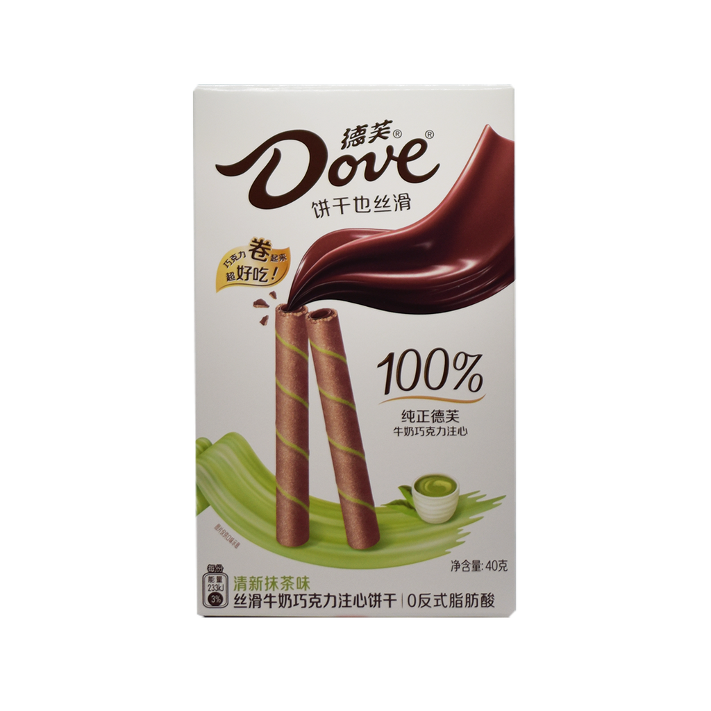 Dove Crispy Rolls Matcha-China