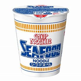 Nissin Ramen Noodle Cup Seafood - Japan