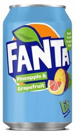 Fanta Pineapple Grapefruit - France