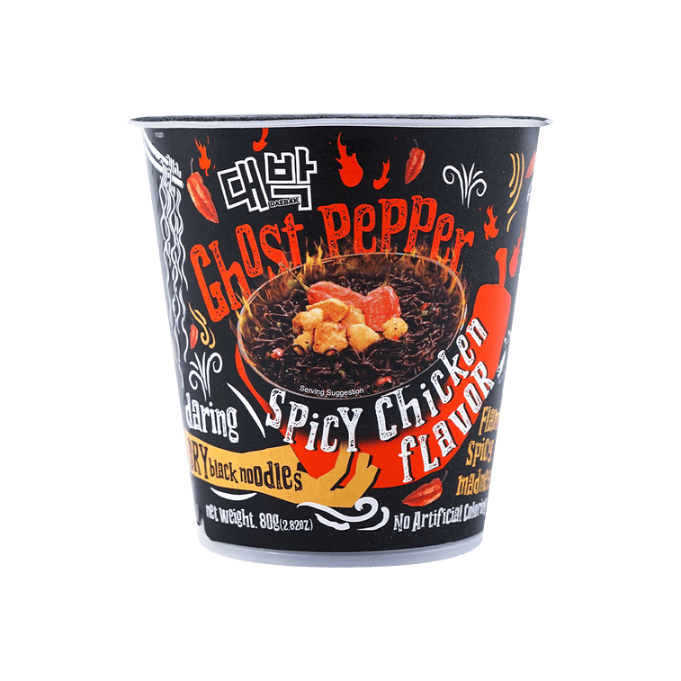 Korean Daebak Ghost Pepper Spicy Ramen Noodles - Korea