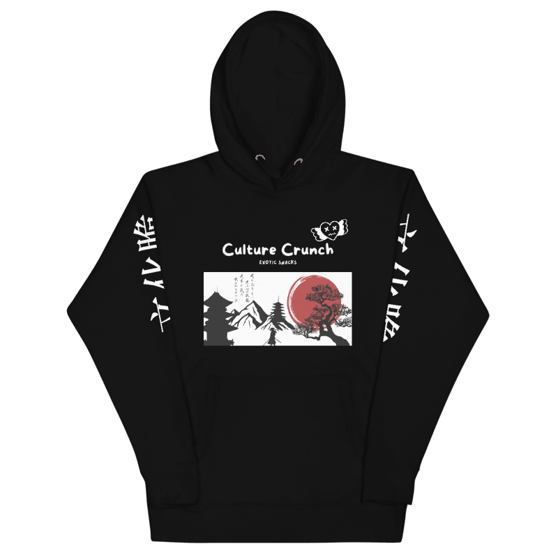 Culture Crunch Black Unisex Hoodie *LIMITED EDITION*