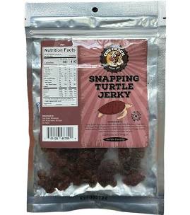 Cow Crack Snapping Turtle Jerky - USA