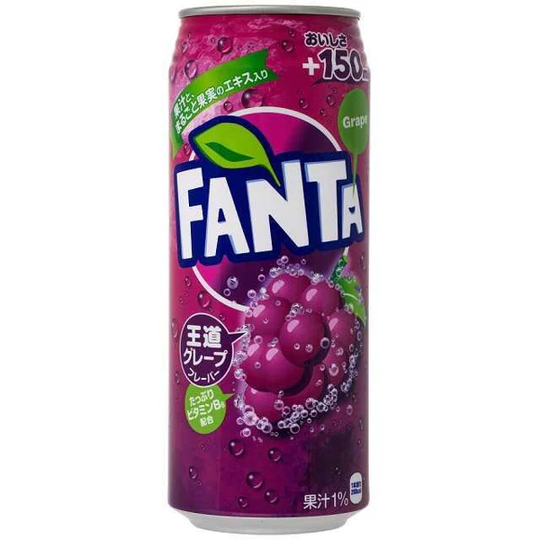 Fanta Grape 500ml- Japan