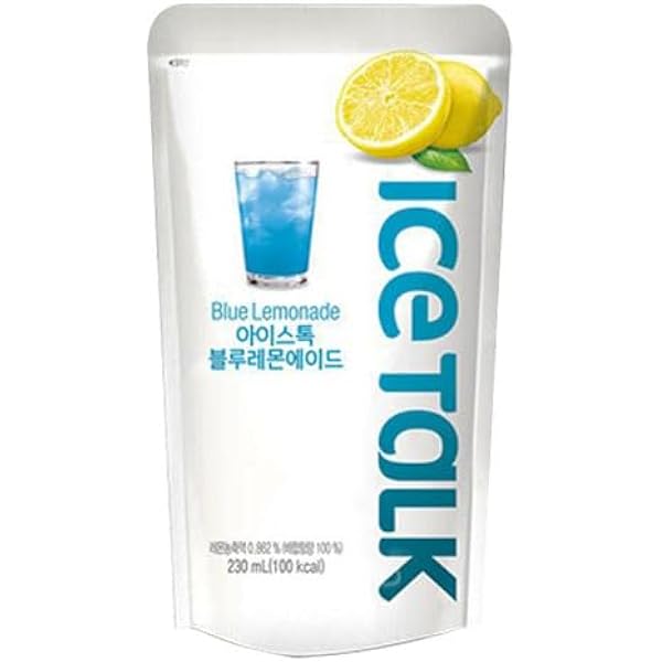 Ice Talk Korean Drink Blue Lemonade -Korea