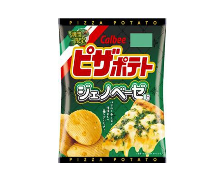 Calbee Potato Chips - Genovese Pizza flavor - Japan