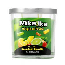 Triple Wick Scented Candle 14oz-Mike & Ike Berry Orignal Fruit - US