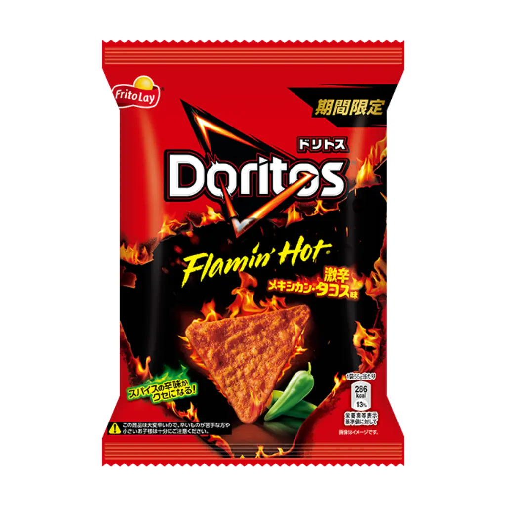 Doritos Flamin Heißer mexikanischer Taco