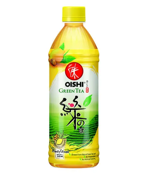 Oishi Green Tea  Lemon tea