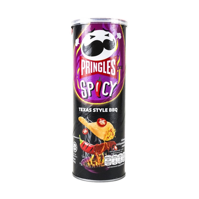 Pringles Spicy Texas Bbq