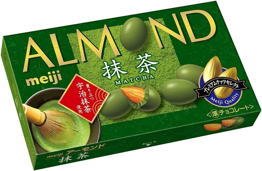 Meiji Almond Matcha