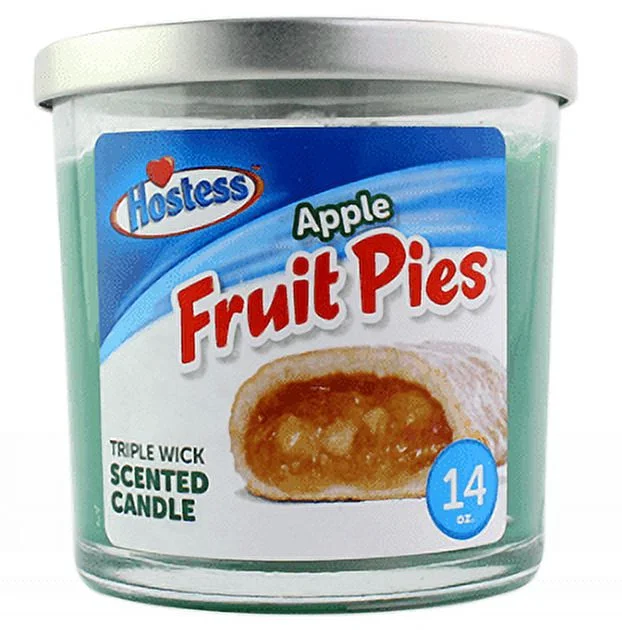 Duftkerze mit drei Dochten, 14 oz, Hostess Apple Fruit Pies 