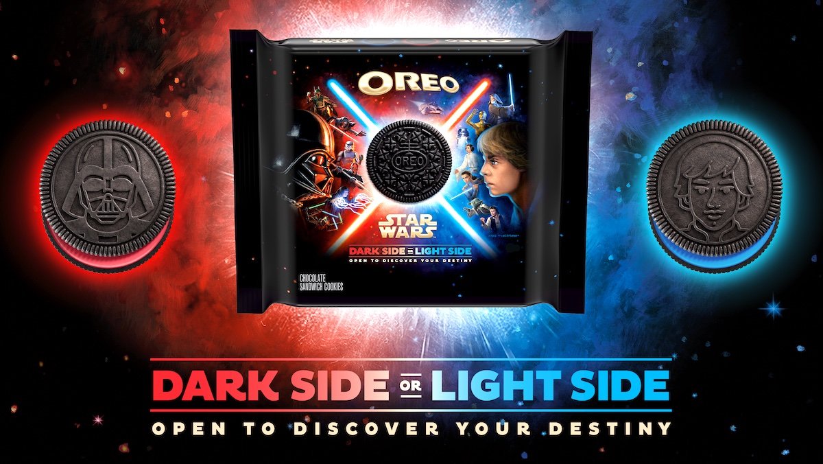 Oreo Star Wars Dark Side or Light Side Singles