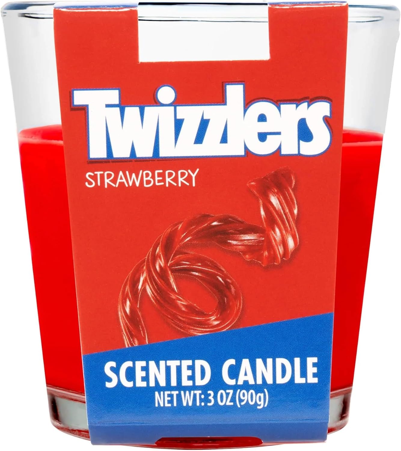 Single Wick Scented Candle 3oz -Twizzlers Strawberry