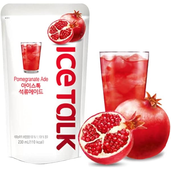 Ice Talk Korean Pouch Drink Pomegranate -Korea