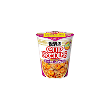 Nissin Cup Ramen-Nudeln mit Tom-Yum-Geschmack - Einzeln