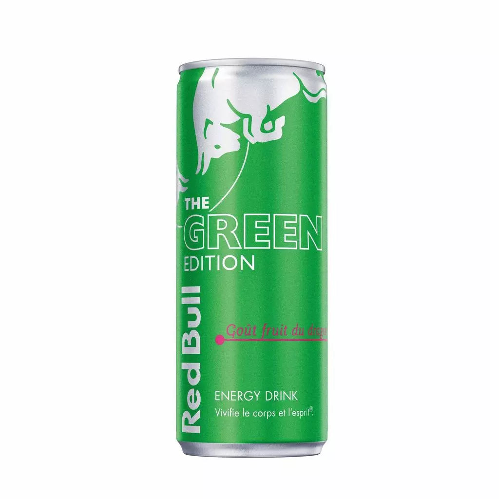 Red Bull 'Green Edition' Gout fruit du dragon - France